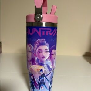 Pink and Purple Huntrax Tumbler